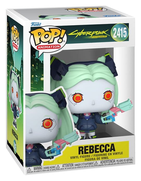 Cyberpunk Edgerunners Animation POP! Vinyl Figur Rebecca 9 cm Image 2