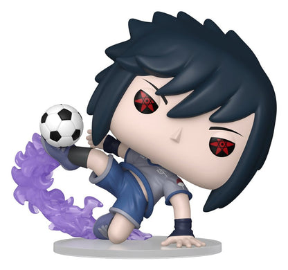 Naruto Soccer POP! Football Vinyl Figur Sasuke 9 cm Image 1