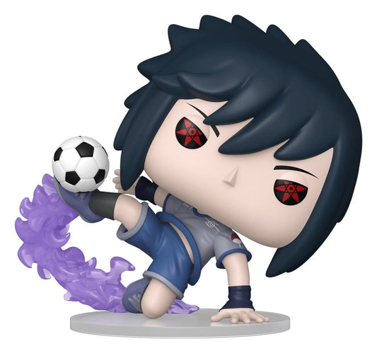 Naruto Soccer POP! Football Vinyl Figur Sasuke 9 cm Image 1