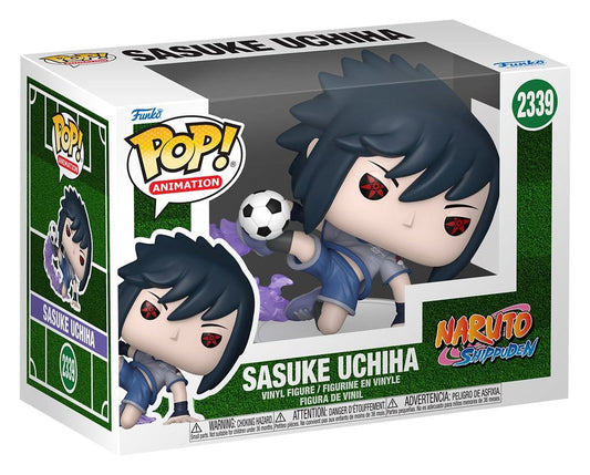 Naruto Soccer POP! Football Vinyl Figur Sasuke 9 cm Image 2