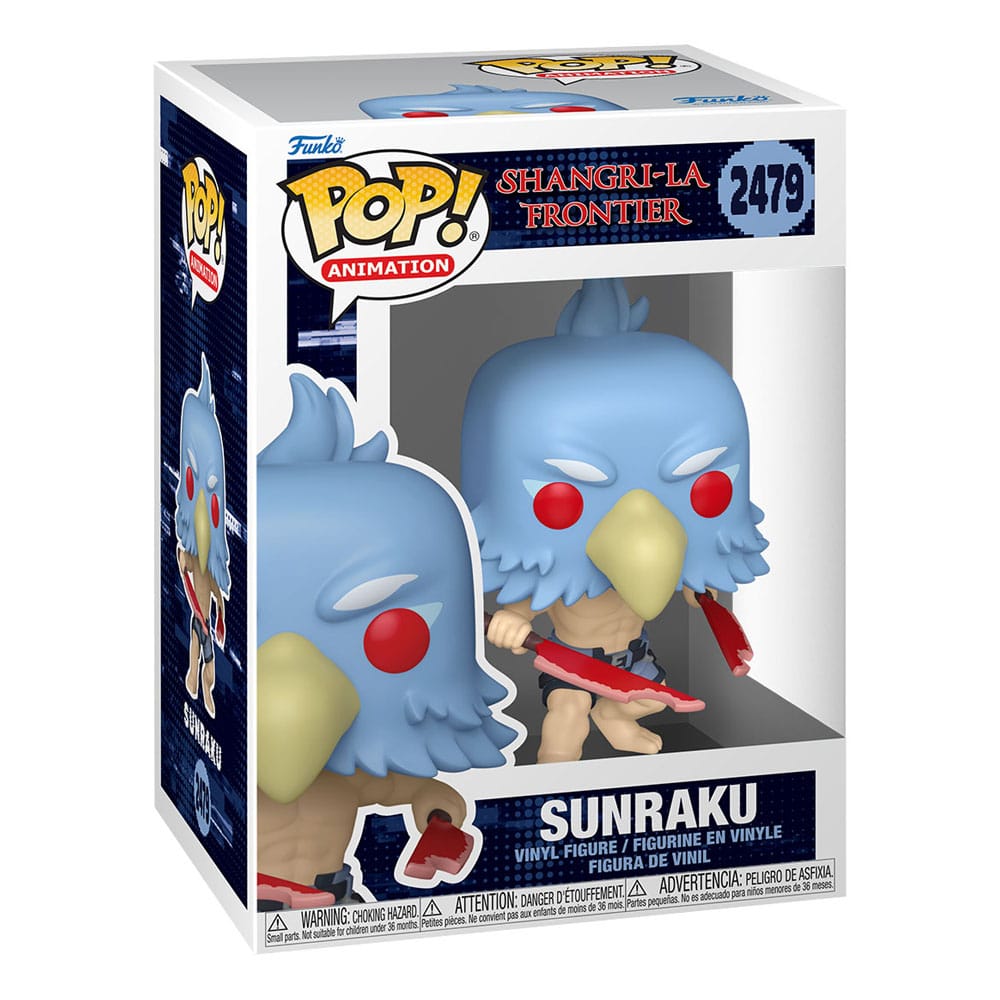 Shangri-La Frontier POP! Animation Vinyl Figuren Sunraku with Chase 9 cm Sortiment (6) Image 3