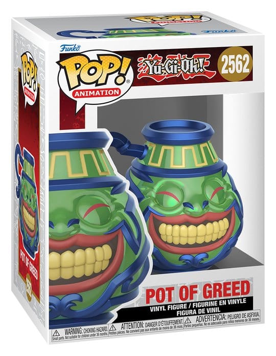 Yu-Gi-Oh! POP! Animation Vinyl Figur Pot Of Greed 9 cm Image 2