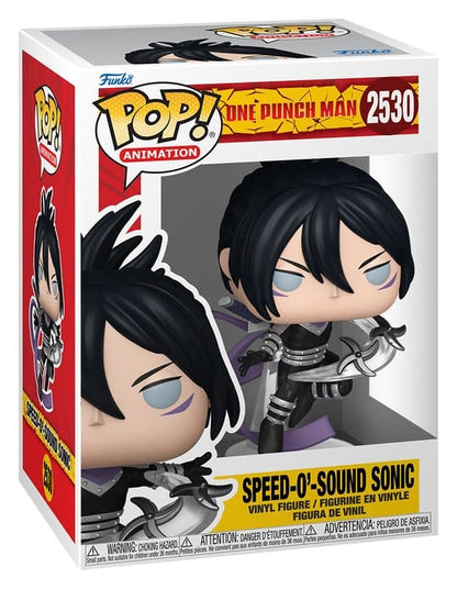 One Punch Man POP! Animation Vinyl Figur Sonic 9 cm Image 2