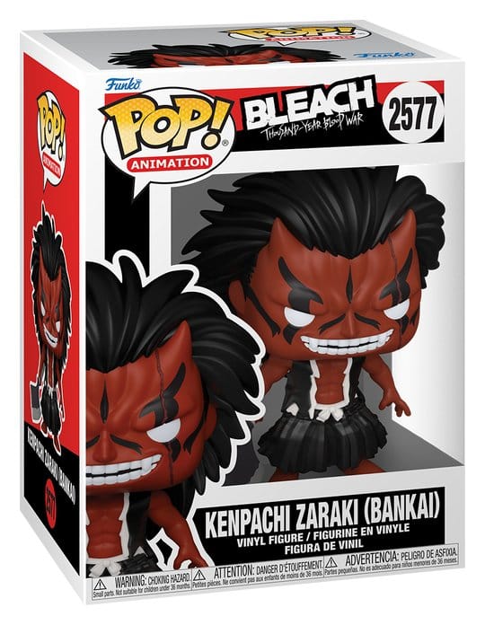 Bleach: Thousand-Year Blood War POP! Animation Vinyl Figur Kenpachi 9 cm Image 2