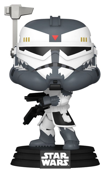 Star Wars Animation POP! Vinyl Figur Comm Wolffe 9 cm Image 1