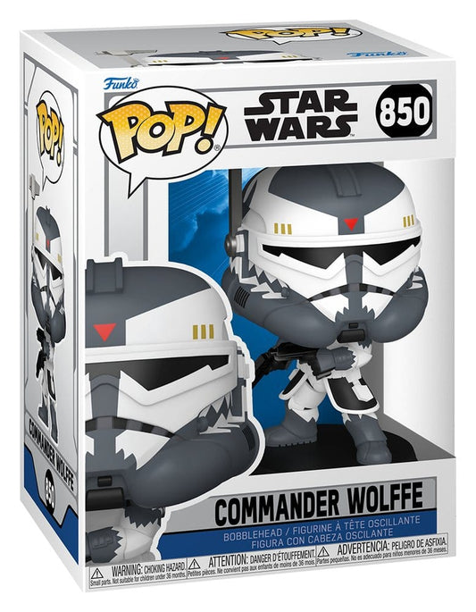 Star Wars Animation POP! Vinyl Figur Comm Wolffe 9 cm Image 2