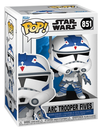 Star Wars Animation POP! Vinyl Figur Fives ARC2 9 cm Image 2