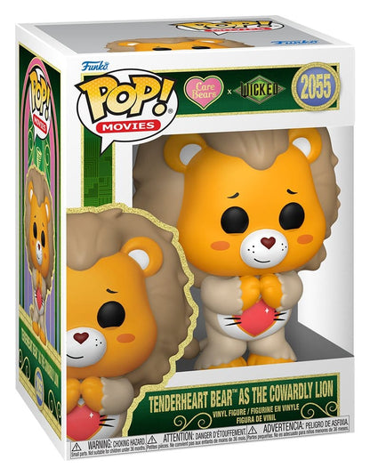 Wicked x Die Glücksbärchis POP! Vinyl Figur Tenderheart Bear as the Cowardly Lion 9 cm Image 2