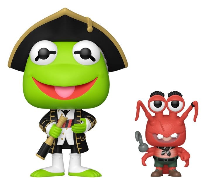Muppets - Die Schatzinsel POP! Pop! & Buddy Vinyl Figur Kermit & Polly 9 cm Image 1