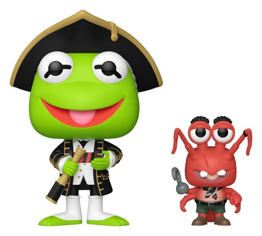 Muppets - Die Schatzinsel POP! Pop! & Buddy Vinyl Figur Kermit & Polly 9 cm Image 1