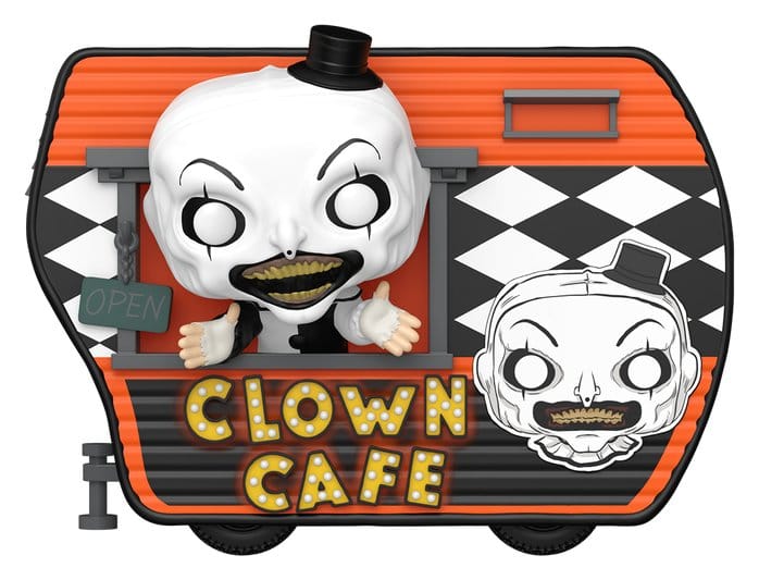 Terrifier POP! Rides Super Deluxe Vinyl Figur Café with Art 15 cm Image 1