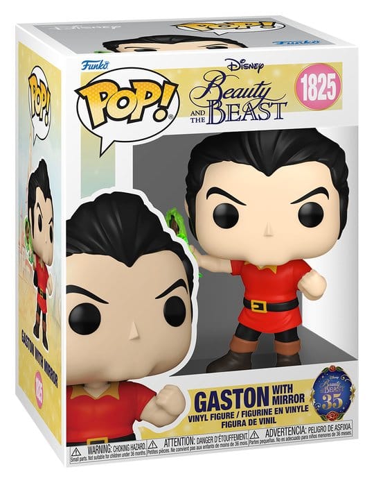 Die Schöne und das Biest POP! Disney Vinyl Figur Gaston w/Mirror 9 cm Image 2