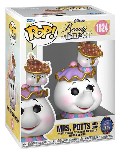 Die Schöne und das Biest POP! Disney Vinyl Figur Mrs. Potts w/Chip 9 cm Image 2