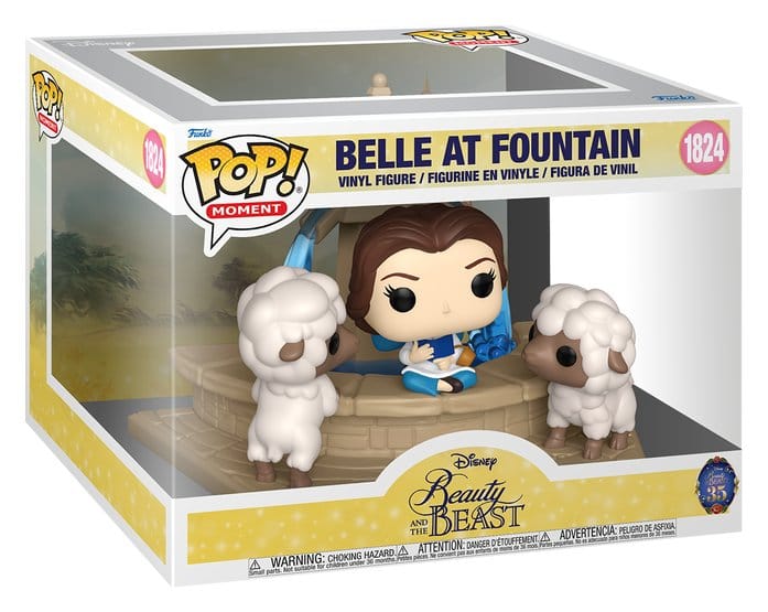 Die Schöne und das Biest POP! Moment Vinyl Figuren Belle at Fountain 15 cm Image 2