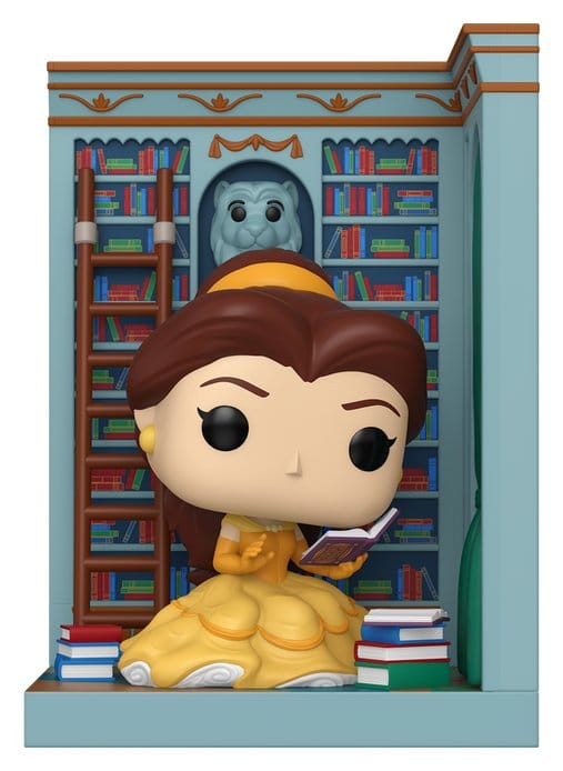 Die Schöne und das Biest POP! Nooks Vinyl Diorama Belle in Library 16 cm Image 1