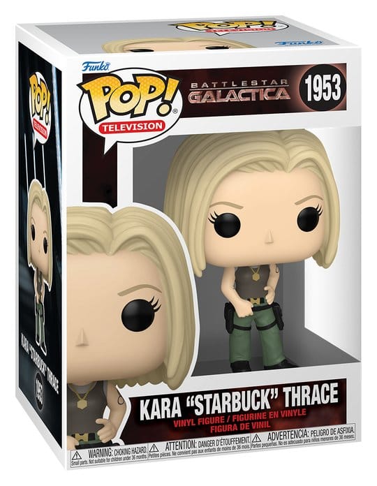 Battlestar Galactica POP! Television Vinyl Figur Kara Thrace 9 cm Image 2