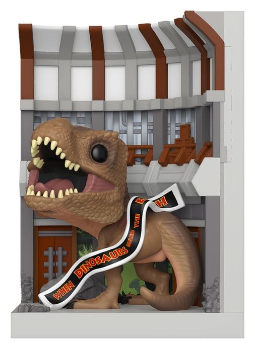 Jurassic Park POP! Nooks Vinyl Diorama Visitor's Center 16 cm Image 1