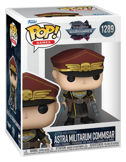 Warhammer 40,000 POP! Games Vinyl Figur Astra Militarum Commisar 9 cm Image 2