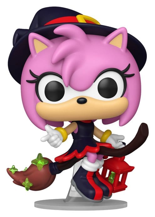 Sonic the Hedgehog POP! Games Vinyl Figur Amy on Broom 9 cm Image 1