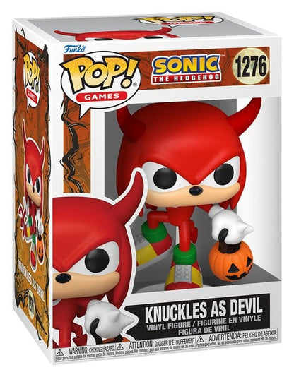 Sonic the Hedgehog POP! Games Vinyl Figur Devil Knuckles 9 cm Image 2