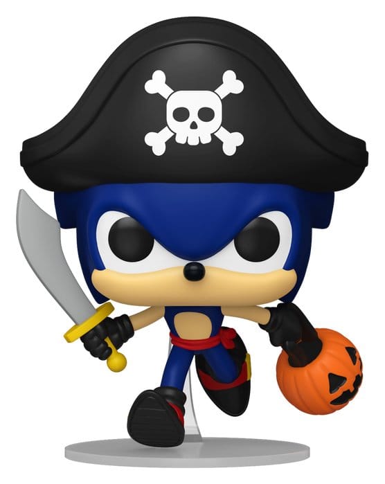Sonic the Hedgehog POP! Games Vinyl Figur Pirate Sonic 9 cm Image 1