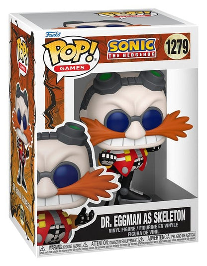 Sonic the Hedgehog POP! Games Vinyl Figur Skeleton Robotnik 9 cm Image 2