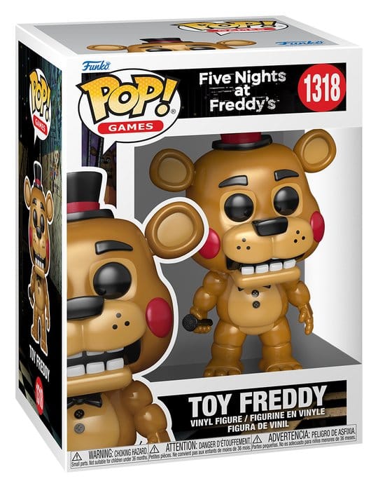 Five Nights at Freddy's POP! Games Vinyl Figur Toy Freddy(office pose) 9 cm Image 2