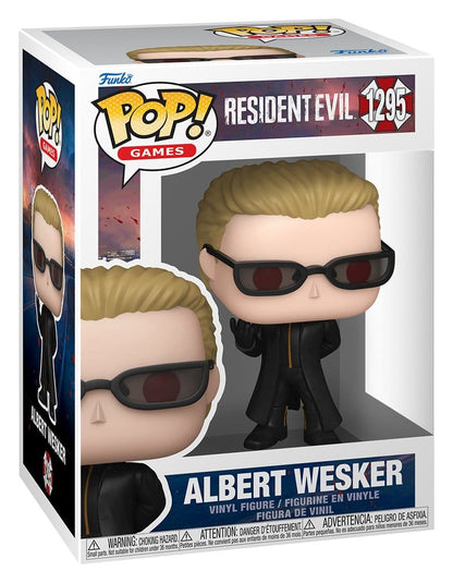 Resident Evil POP! Games Vinyl Figur Albert Wesker 9 cm Image 2