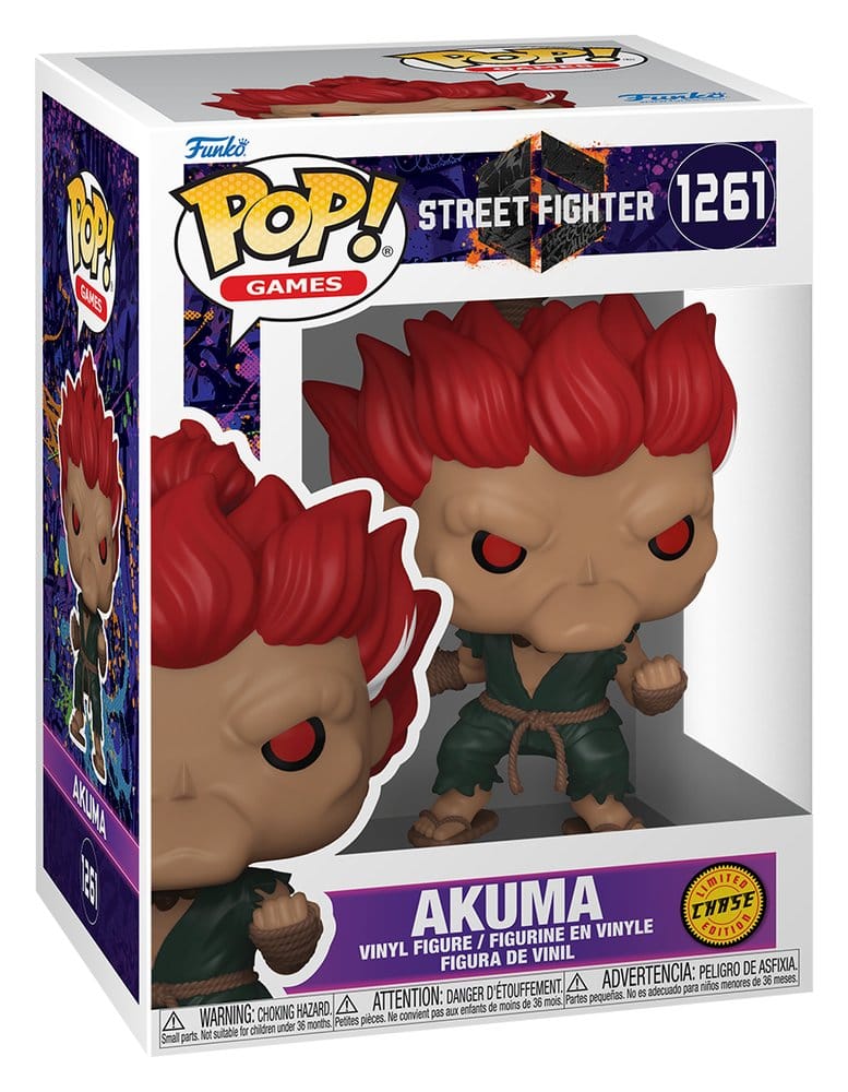 Street Fighter 6 POP! Animation Vinyl Figuren Akuma with Chase 9 cm Sortiment (6) Image 5