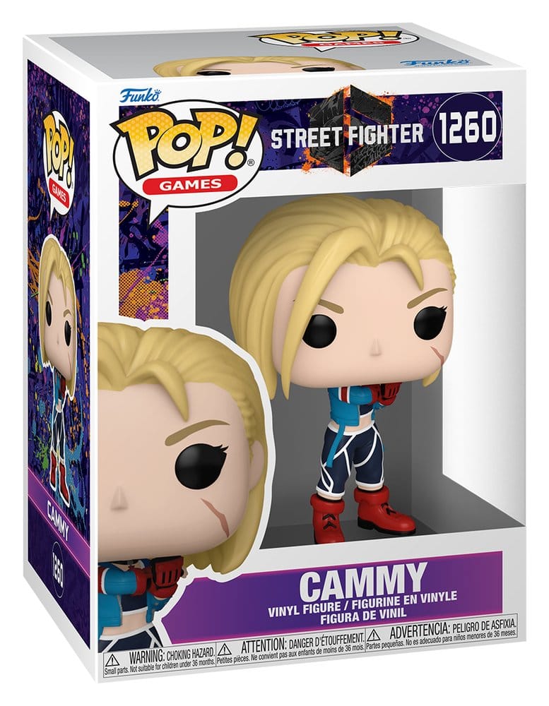 Street Fighter 6 POP! Games Vinyl Figur Cammy 9 cm Image 2