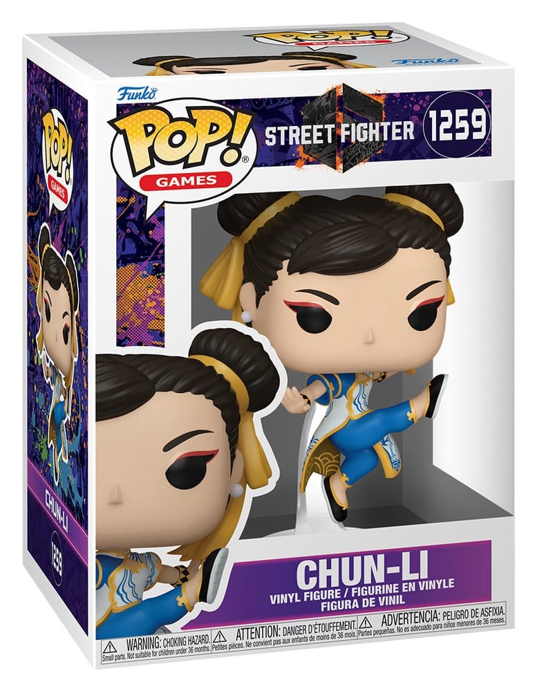 Street Fighter 6 POP! Games Vinyl Figur Chun-li 9 cm Image 2