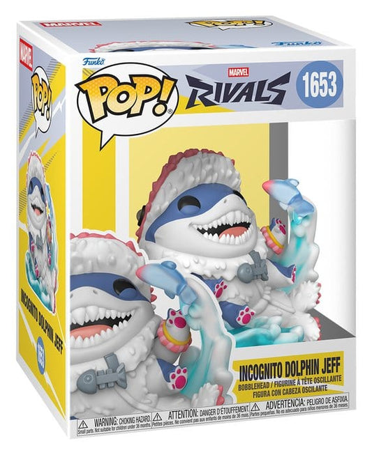 Marvel Rivals POP! Games Vinyl Figur Jeff (Incognito Dolphin) 9 cm Image 2