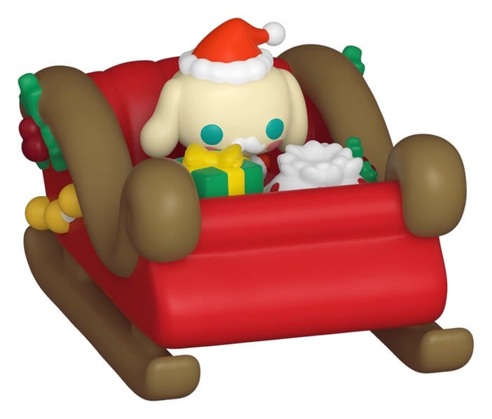 Hello Kitty Bitty POP! Rides Vinyl Figur Holiday- Sleigh with CMRL 2 cm Image 1