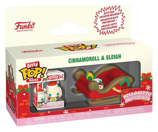 Hello Kitty Bitty POP! Rides Vinyl Figur Holiday- Sleigh with CMRL 2 cm Image 2