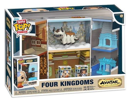 Avatar Der Herr der Elemente Bitty POP! Bitty Box Display mit 2 Vinyl Figuren Kingdoms Image 1