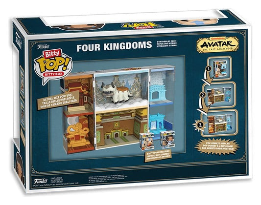 Avatar Der Herr der Elemente Bitty POP! Bitty Box Display mit 2 Vinyl Figuren Kingdoms Image 2