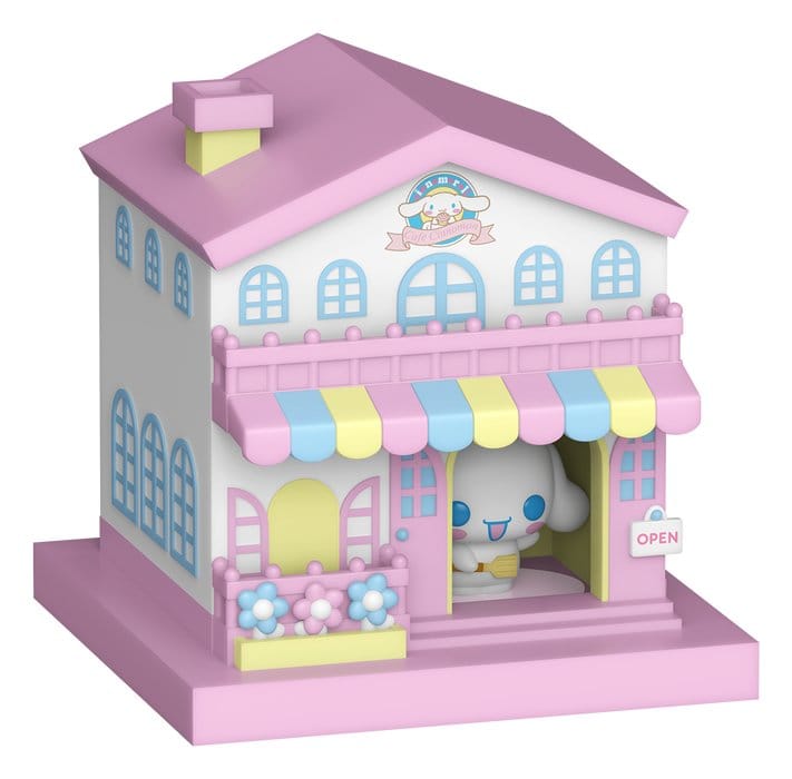 Sanrio Bitty POP! Town Vinyl Figur Cafe Cinnamoroll w/C Image 1