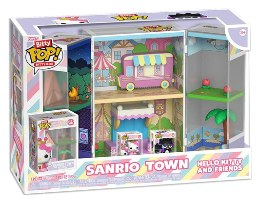 Sanrio Bitty POP! Boxes Vinyl Figur Sanrio Town Image 1
