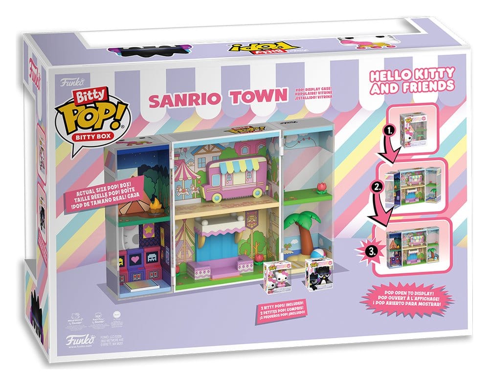 Sanrio Bitty POP! Boxes Vinyl Figur Sanrio Town Image 4