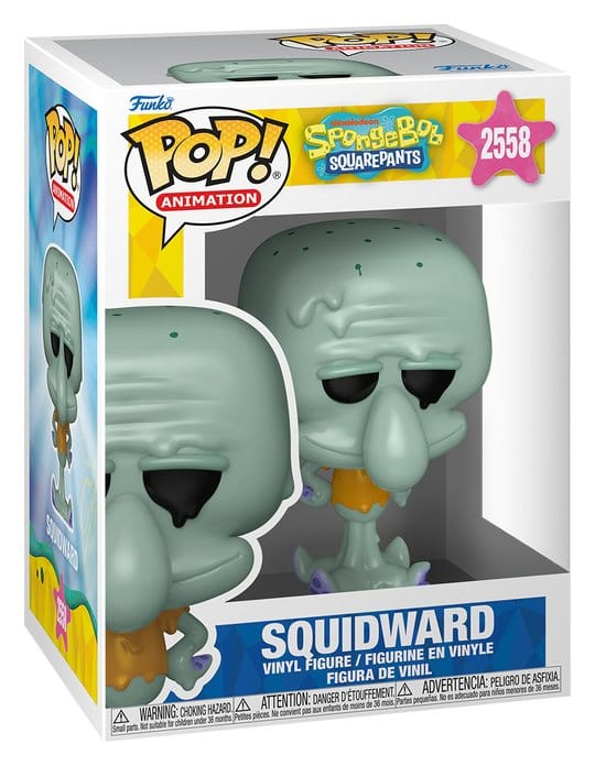 SpongeBob POP! Animation Vinyl Figur Squidward 9 cm Image 2