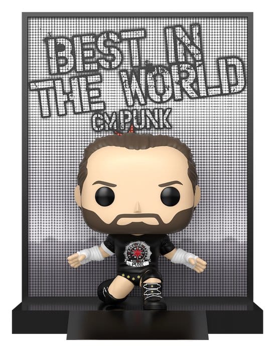 WWE POP! Deluxe Vinyl Figur CM Punk 9 cm Image 1