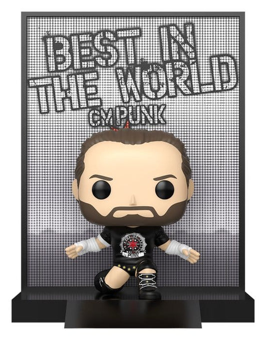 WWE POP! Deluxe Vinyl Figur CM Punk 9 cm Image 1