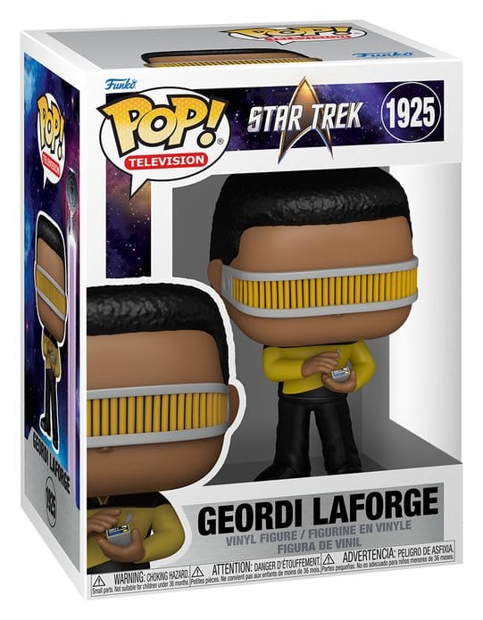 Star Trek TNG POP! Television Vinyl Figur Geordi La Forge 9 cm Image 2