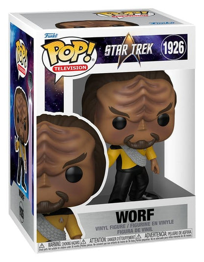 Star Trek TNG POP! Television Vinyl Figur Worf 9 cm Image 2