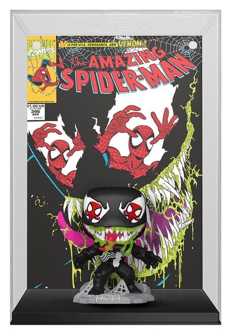 Marvel POP! Comic Covers Vinyl Figur Amazing Spider-Man #346 (Venom) 9 cm Image 1