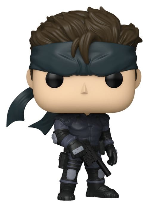 Metal Gear Solid POP! Games Vinyl Figur Solid Snake 9 cm Image 1