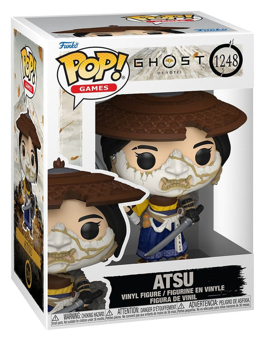 Ghost of Yotei POP! Games Vinyl Figur Atsu 9 cm Image 2
