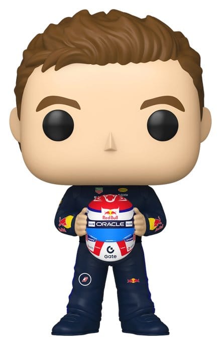 Formula One POP! Racing Vinyl Figur Verstappen (Holding Helmet) 9 cm Image 1