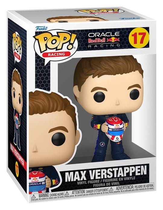 Formula One POP! Racing Vinyl Figur Verstappen (Holding Helmet) 9 cm Image 2