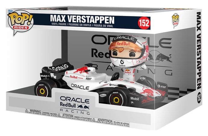 Formula One POP! Rides Super Deluxe Vinyl Figur Verstappen (White) 15 cm Image 2